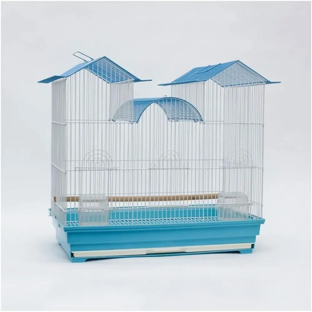 

Large Castle-Style Bird Cage for Parrots, Canaries, and Lovebirds - Suitable for Home Use