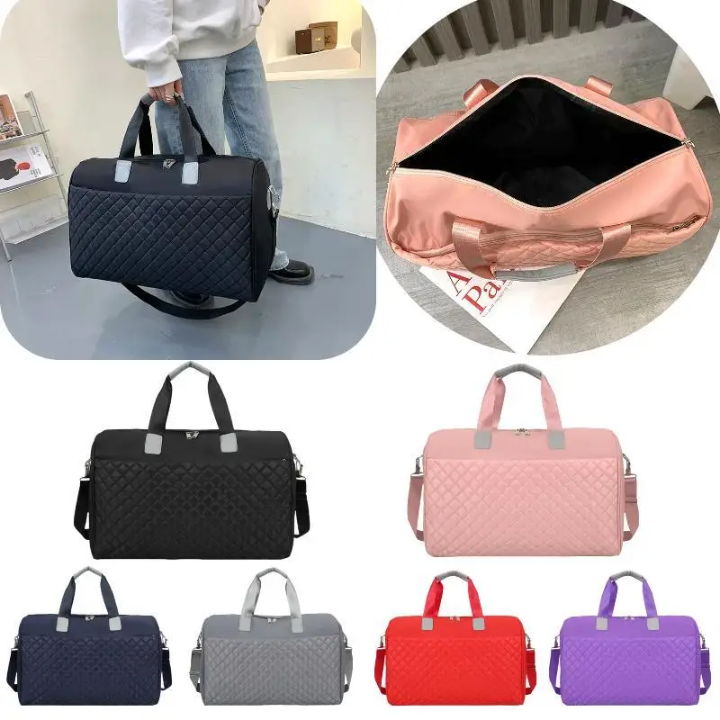 Travel Bag Female Large-Capacity Hand Luggage Dry-Wet Separation Sports Fitness Bag Short-Distance Travel Package