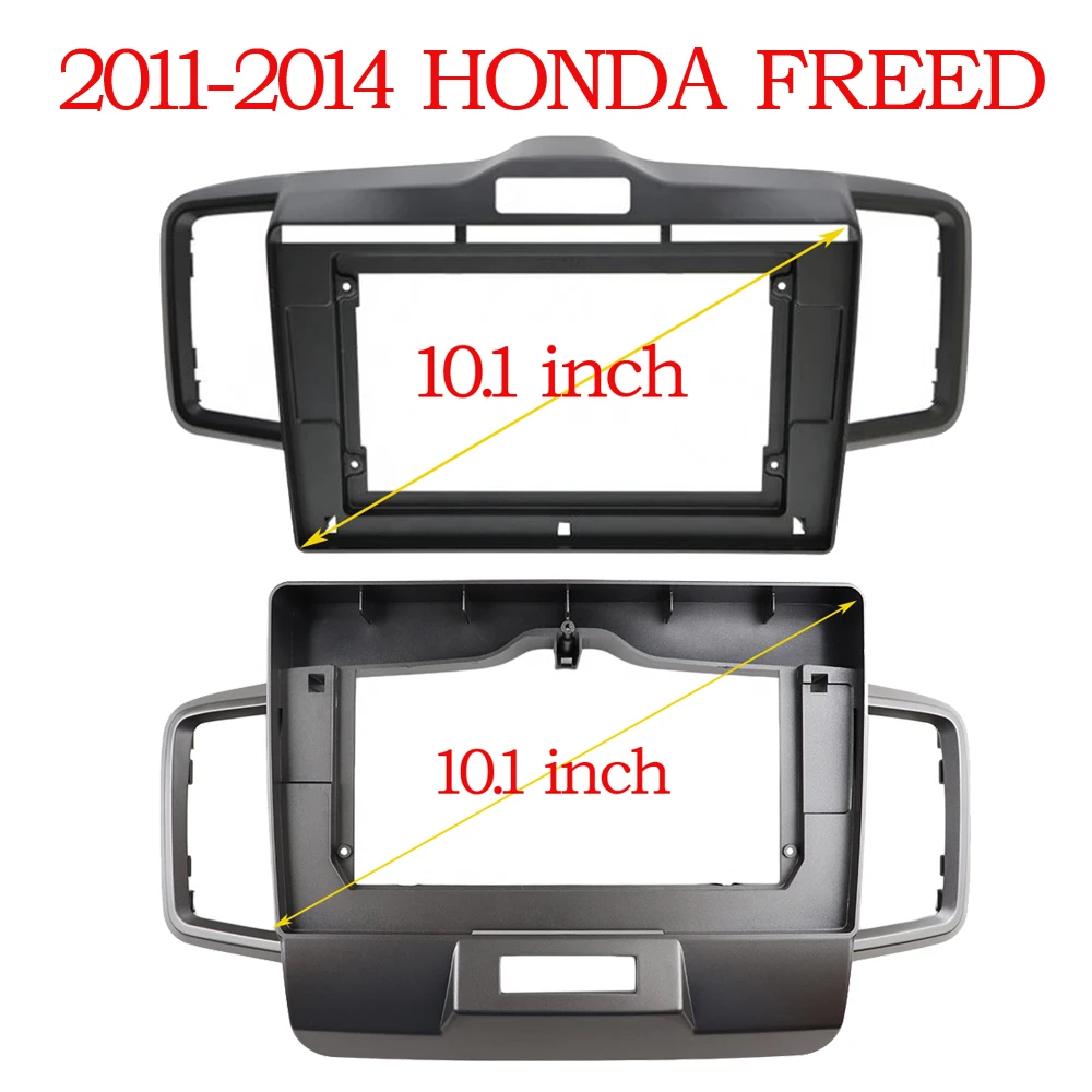 

10 inch Car DVD fascia multimedia 2008-2016 For HONDA FIT MPV FREED MP3 MP5 video Audio stereo panel frame cables Harnes