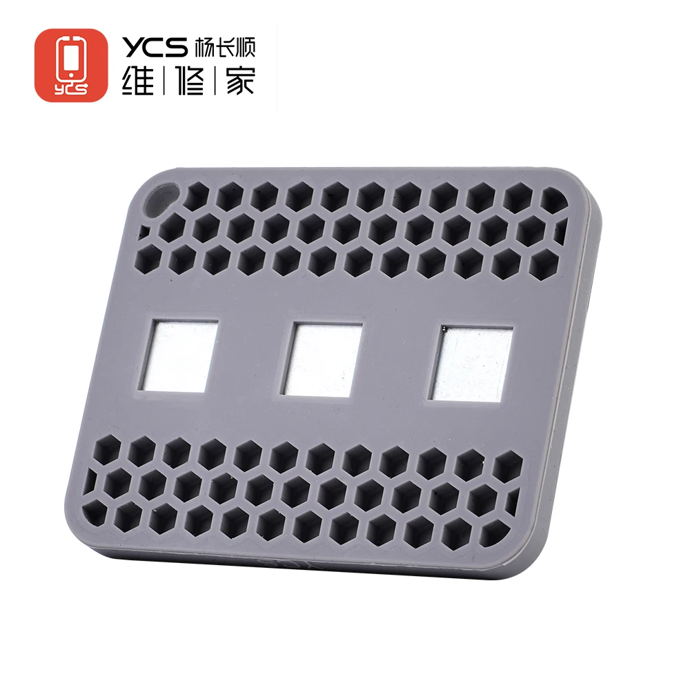 YCS Tin Planting Pad Insulation Mat Universal BGA Stencil Magnetic Base For Mobile Phone CPU Chip Soldering BGA Reballing Tool