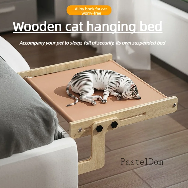 Oversized Cat Hammock Bed Scratch‑Resistant Tech Fabric Hanging Window Sill Pet Nest All‑Season Universal Pet Supplies