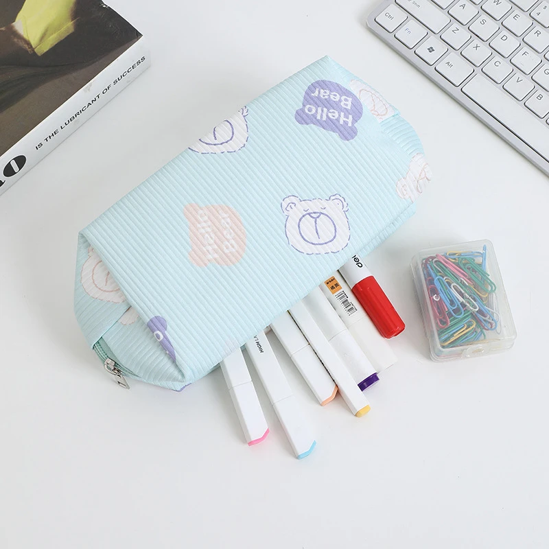 Фотокарандаш, вместительная сумка для ручек, Настольный органайзер для канцелярских принадлежностей, милый чехол для хранения, школьные и офисные принадлежности