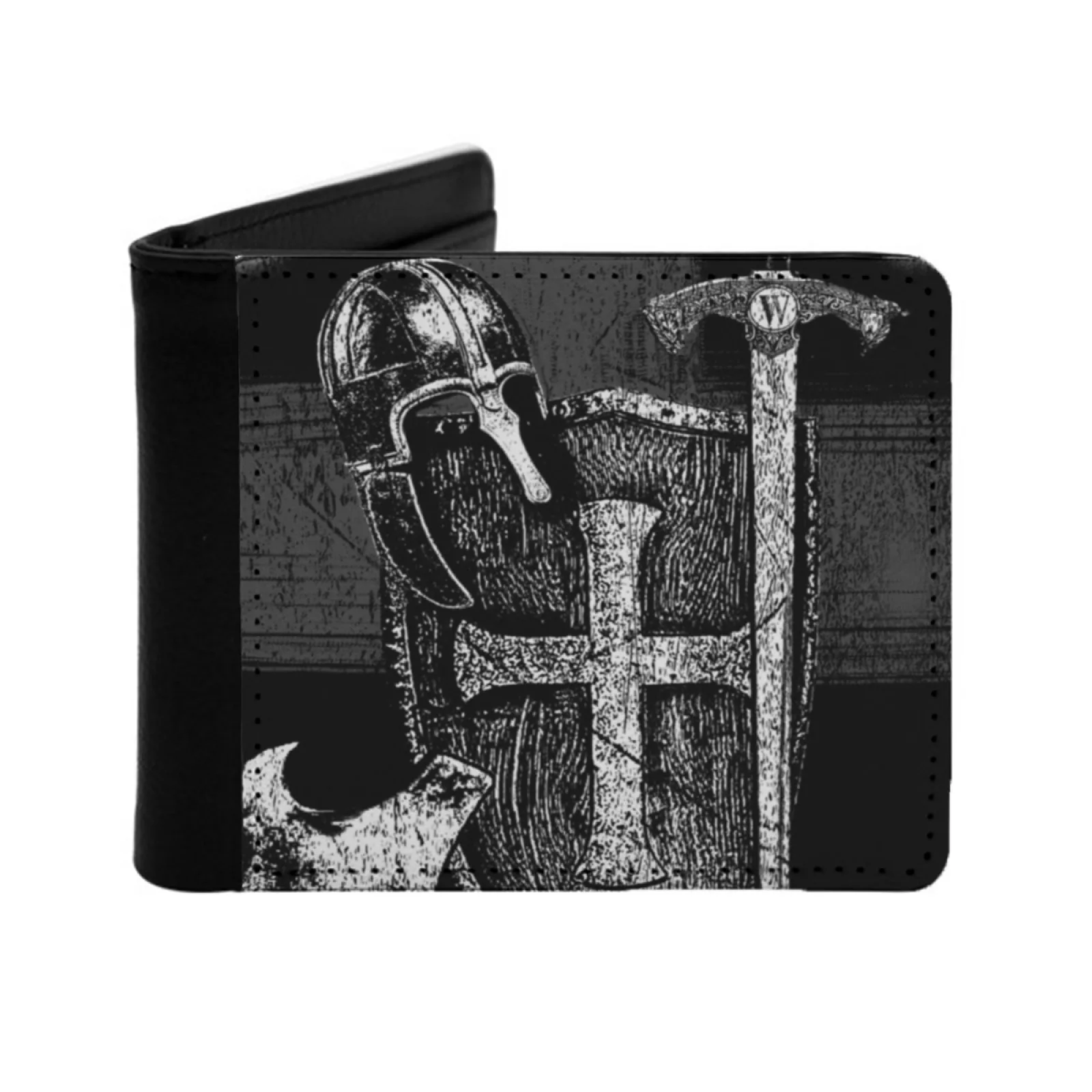 The Armor Of God Personalized Men's Leather Wallet Card Money Bag Pu Leather Wallet God Bible Jesus Christian Christianity