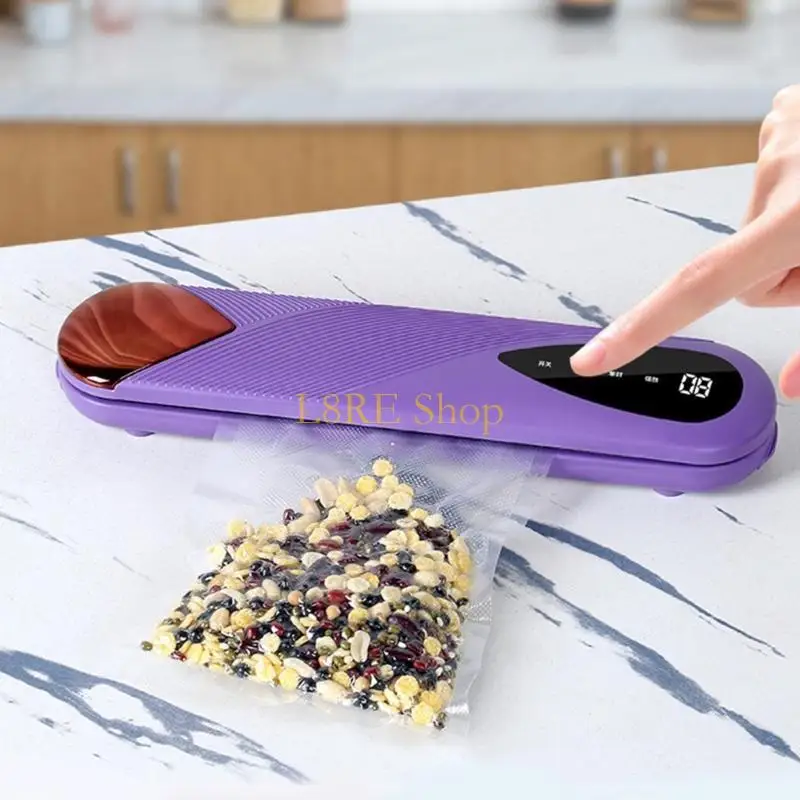 L8RE 진공 푸드 실러 저장 실러 충전식 핸드 헬드 펌프 식품 저장 진공 청소기