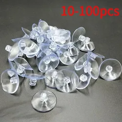 10-100pcs 3/4/5cm Aquarium Suction Cup Air Tube Holder Sucker For Fish Tank Pump Oxygen Air Tube Fixing Clip Accessories