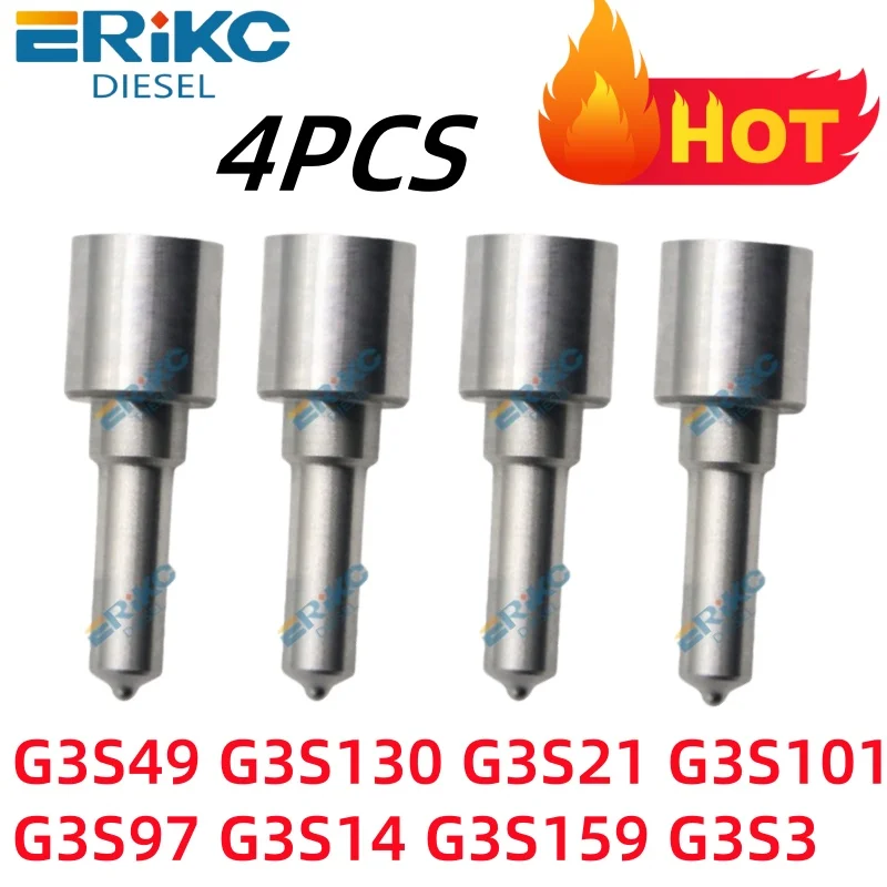 

G3S49 G3S130 G3S21 G3S101 G3S97 G3S14 G3S159 G3S3 Common Rail Injector Nozzle Spray Nozzle Set for Injector
