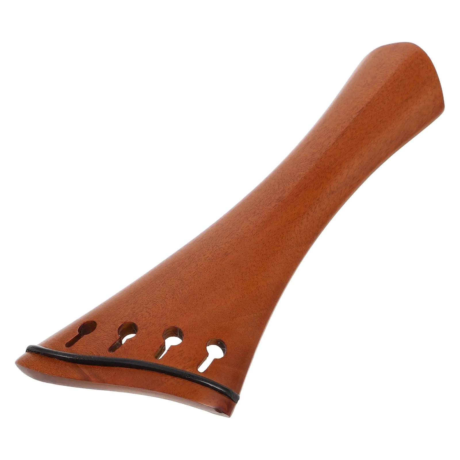 

Violin Fingerboard Jujube Wood String Pulling Board 4/4 Size Tailpiece Chin Rest Tuning Pegs Endpin Durable Sound Quality