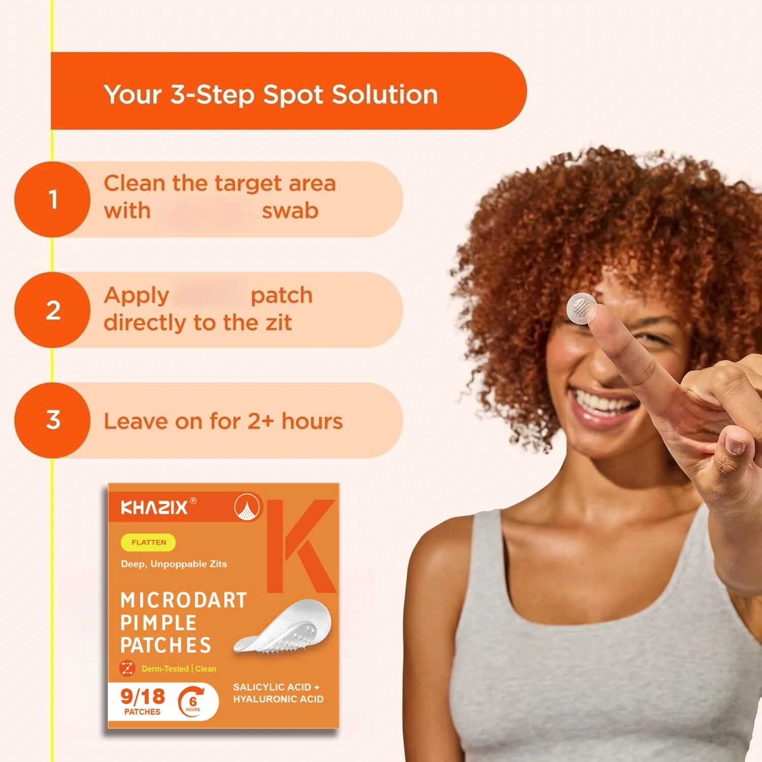 9/18 Pcs Hydrocolloid pimple patches - Absorb Pus & Oil, Reduce Redness, Invisible Fit for All-Day Wear .