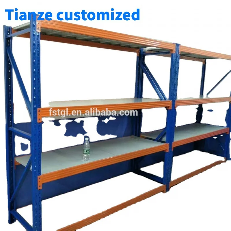 

(customized)Powder Coated Assembly Adjustable Metal Storage Warehouse Iron Pallet Rack