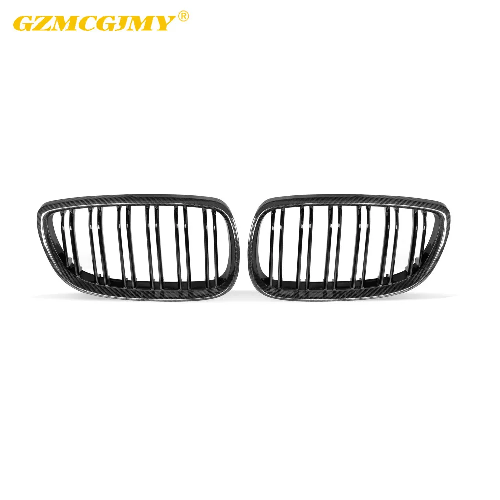 

06-09 High quality carbon fiber E92 double slat car grille suitable for BMW 3 series E92 PRE-LCI coupe front grille