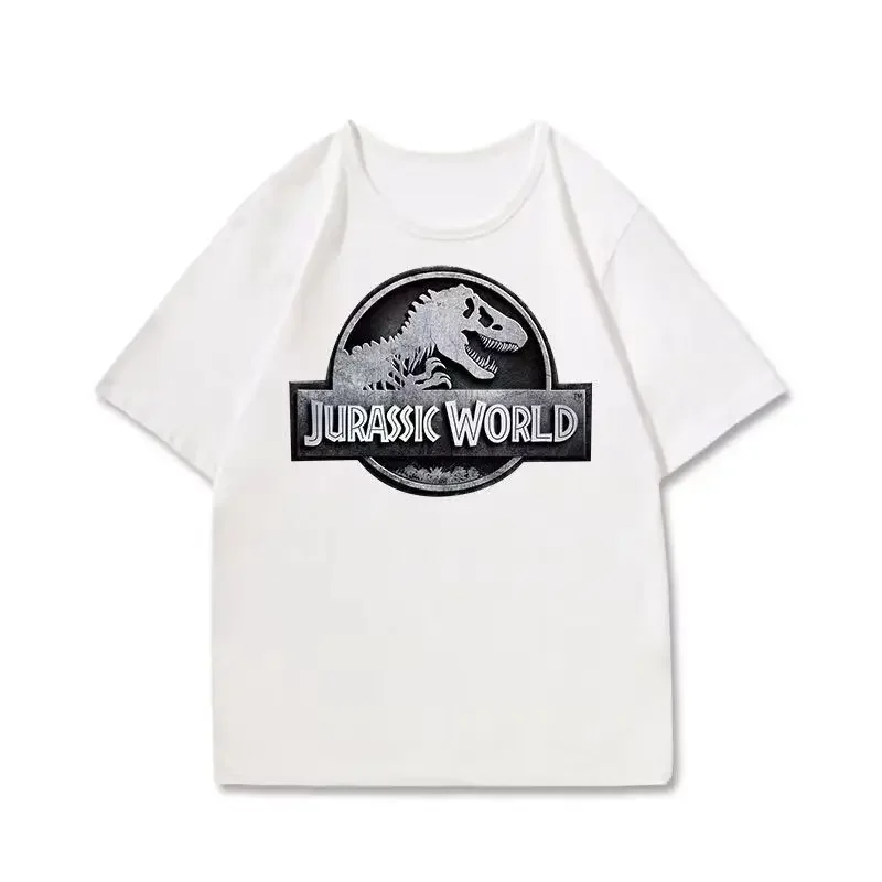 2023 Hot Movie Jurassic Park Birthday Gift 2-9th Tshirt Funny Dinosaur T-Shirts Boys Tshirts Kids Clothes Tops Name Custom