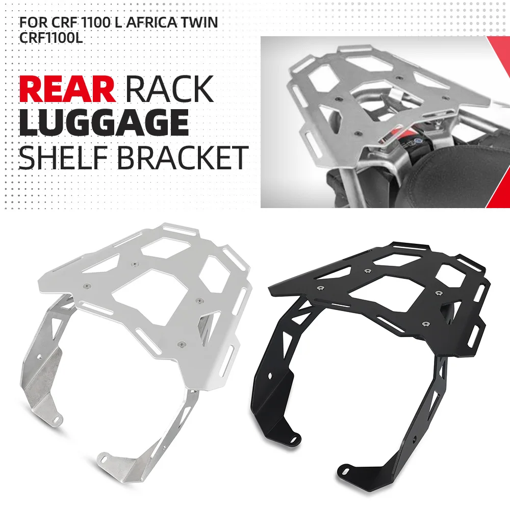 

Motorcycle Accessories For Honda Africa Twin CRF1100L 2019 2020 2021 Rear Rack Luggage Shelf Bracket Tailbox Support Holder