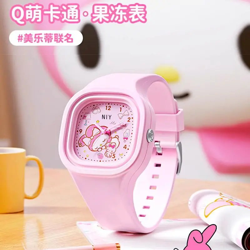 

Sanrio Pochacco, милые детские часы, студенческие новые школьные экзамены с героями мультфильмов, специальная стрелка, электронные часы с сердечком для девочек, подарок на день рождения