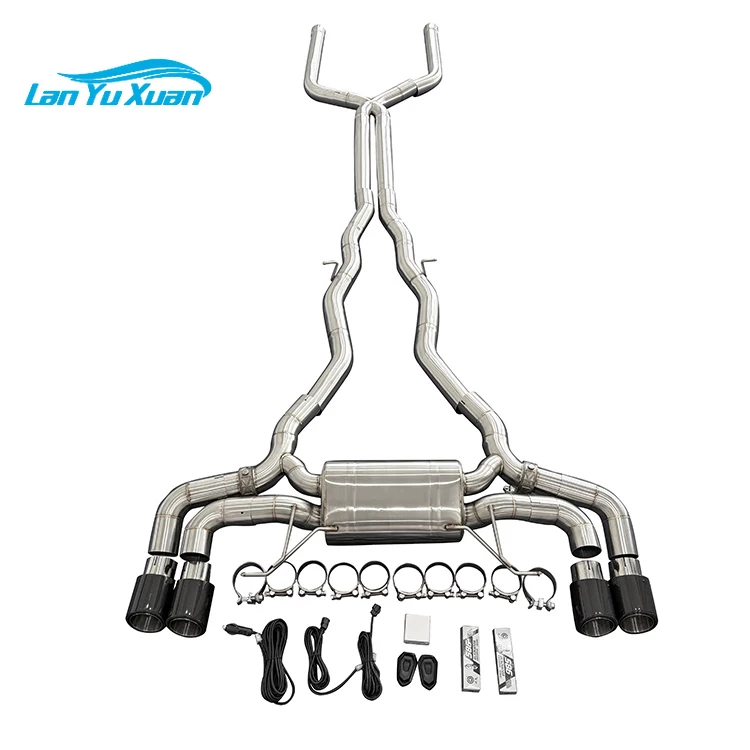 

For BMW M850/M850i 4.4T G14/G15/G16 2019-2023 Stainless Steel Cat Back Exhaust Pipe Tuning Electronic Valve Exhaust Muffler