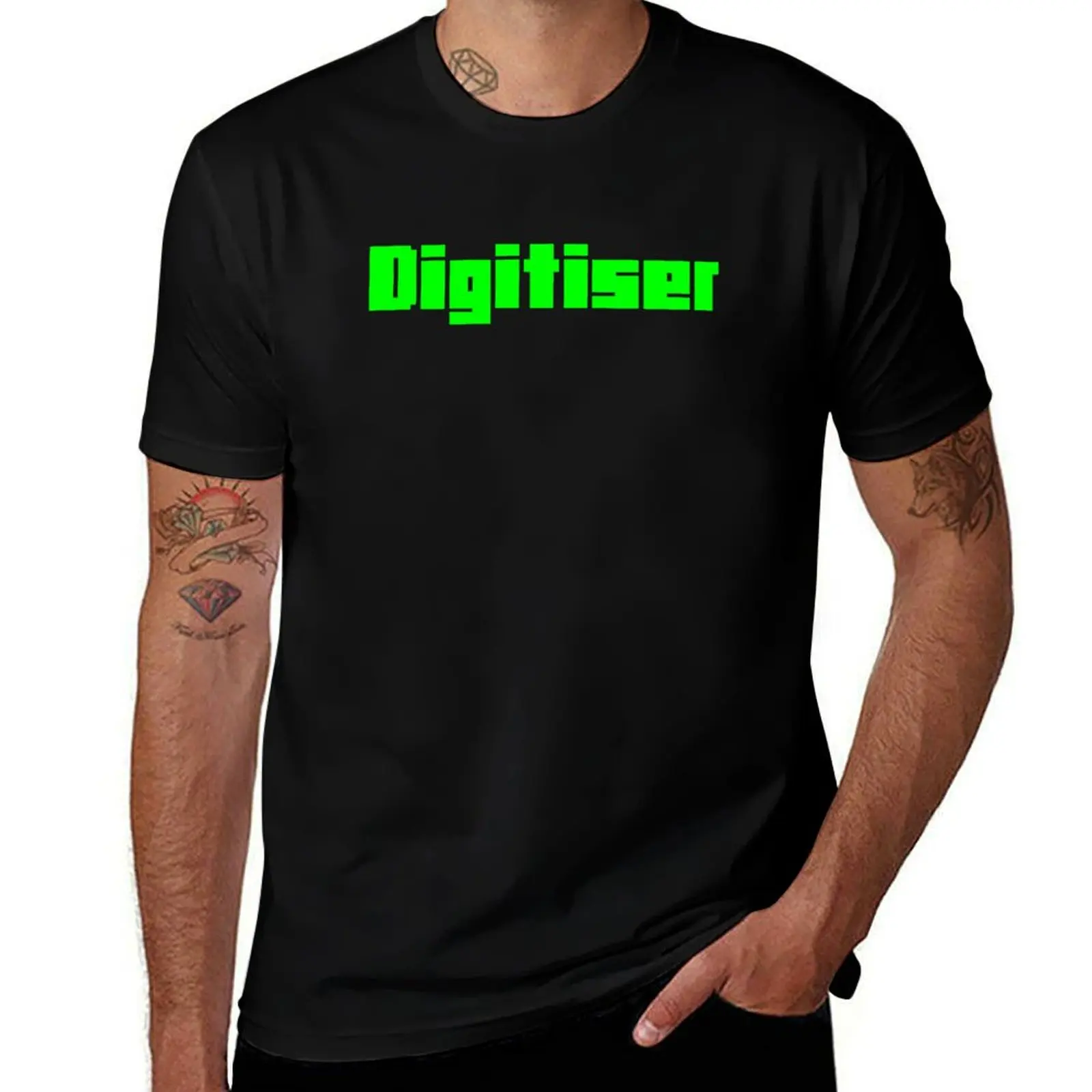 

Digitiser Classic Logo T-Shirt man t shirts for men casual men t shirt cotton 100% graphic t shirts for man T-shirt