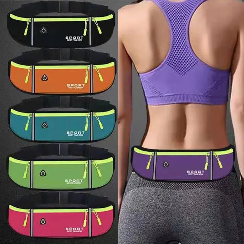 Damska torba na pas do biegania Torba na telefon komórkowy do biegania Mężczyźni Sportowy piterek Jogging Run Telefon komórkowy Hydration Gym Bag