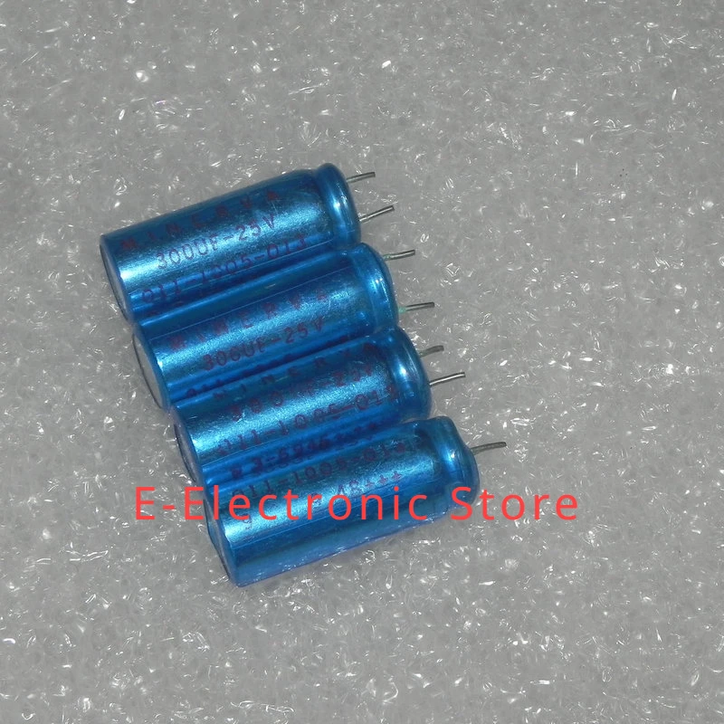 Capacitor eletrolítico de som antigo OFC, estilo antigo bonito, 25V, 300uf, 5pcs por lote