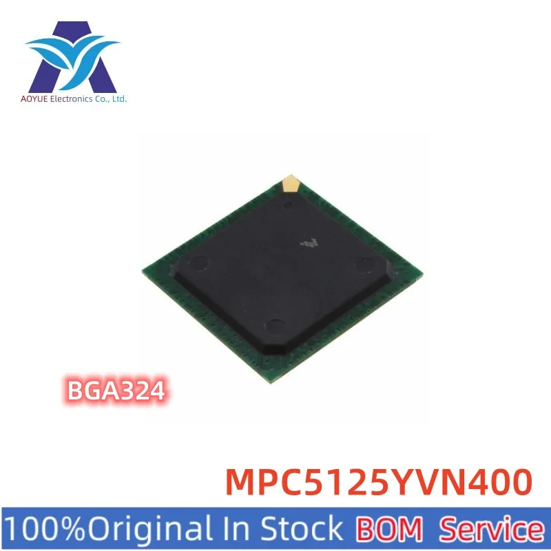 

New Original Stock IC Electronic Components MPC5125YVN400 MPC5125YVN400R MPC5125 BGA324 ROMLess 32-bit Microcontroller