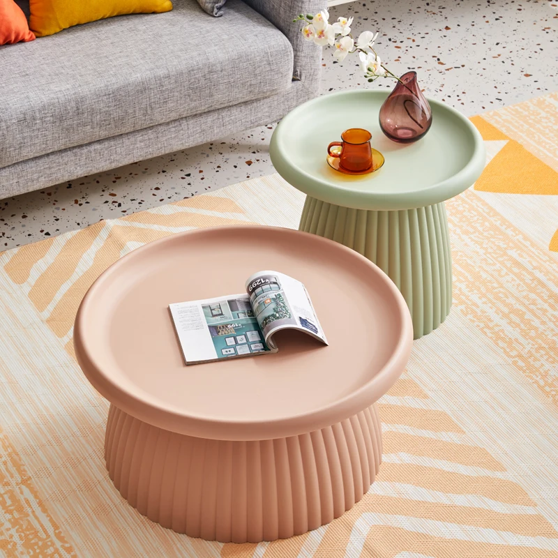 

Modern Round Coffee Table Tea Nordic Side Table Luxury Living Room Coffee Table Salon Center Low Salontafel Home Furniture