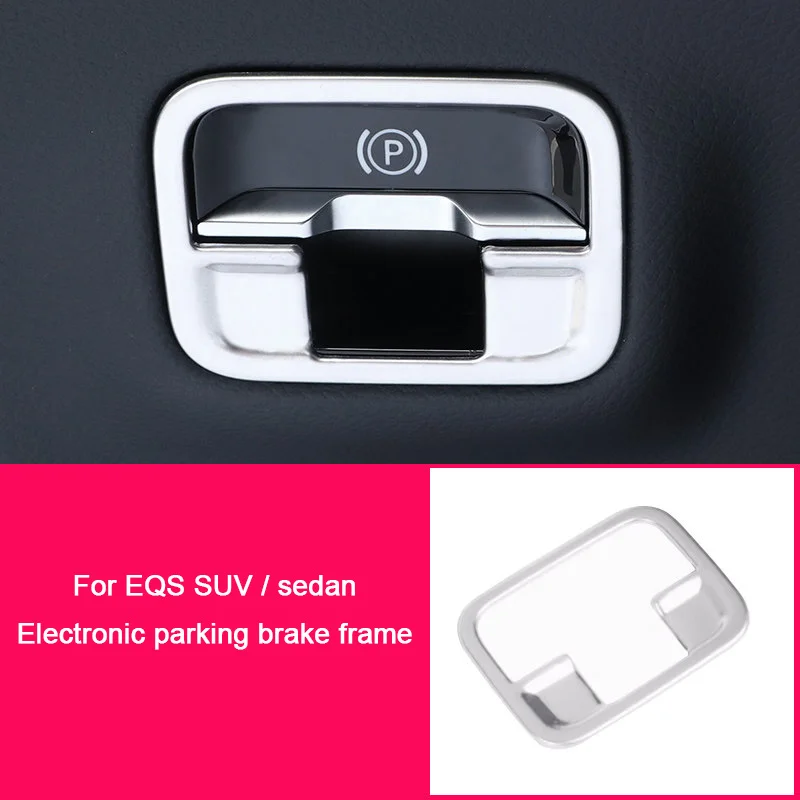 

For Mercedes Benz EQS 2022 2023 2024 2025 2026 Interior Accessories, Reading Light Frame Handbrake Trim Cover Headlight Switch
