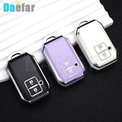 2Button TPU Key Cover Case for Suzuki Swift Hybrid 2023 Jimney Baleno Ignis XL7 Monopoly ERTIGA Accurate Wagon R Car Accessories