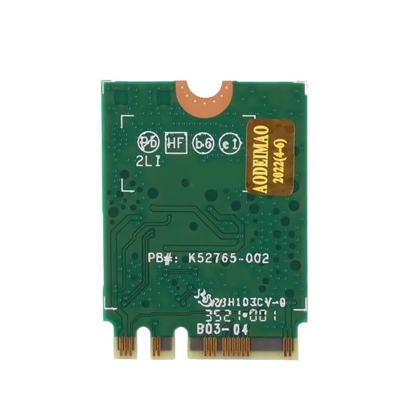 

Exquisite-AX210 Wi-Fi Card 5G Tri-Band Wifi6e 5374Mbps Bluetooth 5.3 Adapter For Windows 10/11 Network Card