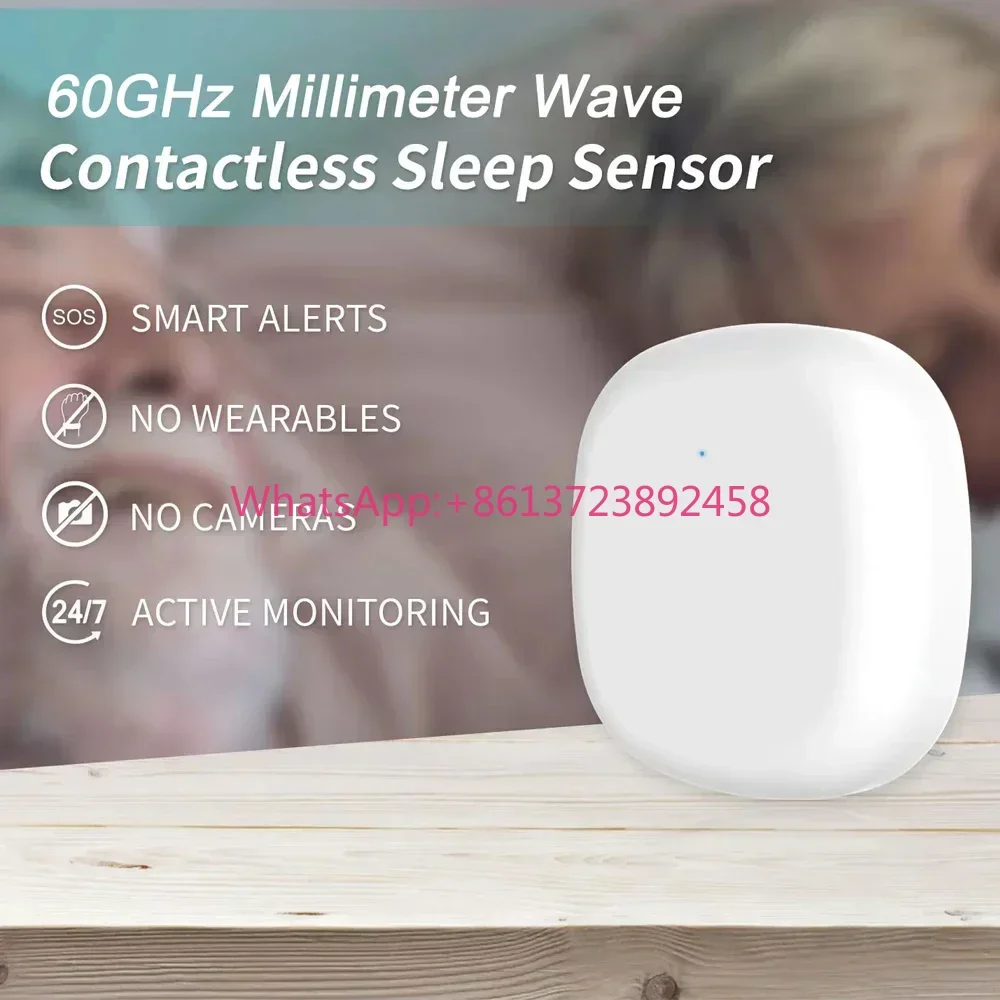 perfect 2026 Smart Home Breathing Monitoring Sleep Tracker Monitor Heart Rate Health Tracker
