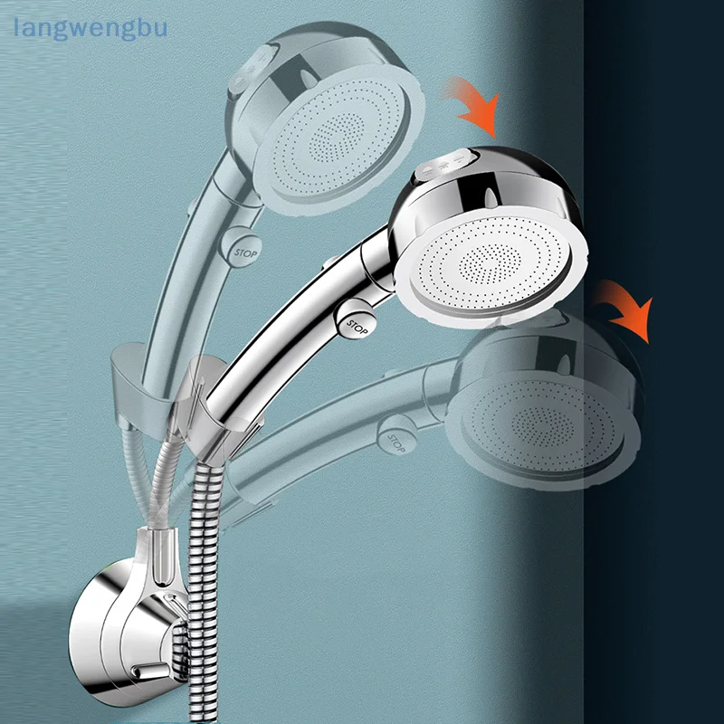 

Suction Cup Shower Holder Adjustable Shower Head Holder Nozzle Handheld Holder Punch-Free Multi Angle Rotation Shower Bracket