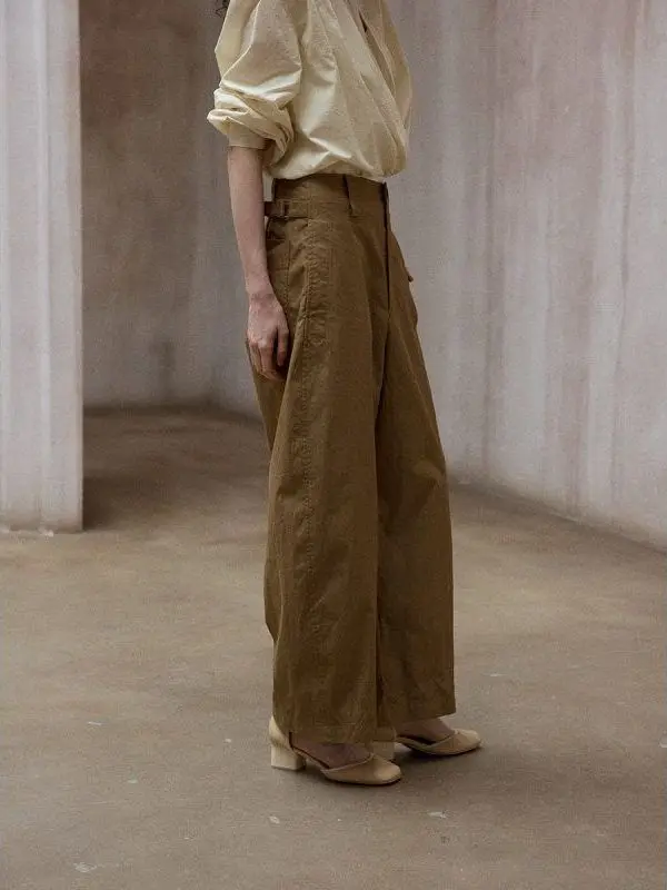 مرحبا سبتمبر الأصلي الخريف جديد حصيرة Sle الرجعية ثنائي اللون سكين سراويل تقليدية M9475 تخفيف خمر ل ث...