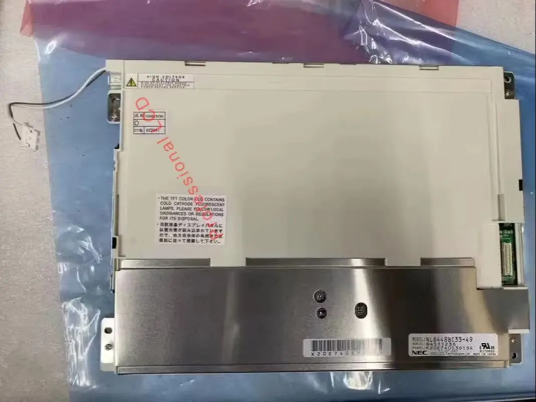 NL6448BC33-49 Original 10.4 Inch Industrial LCD Display Screen Panel 104BLM36 NL6448BC33 49 LCD Modules