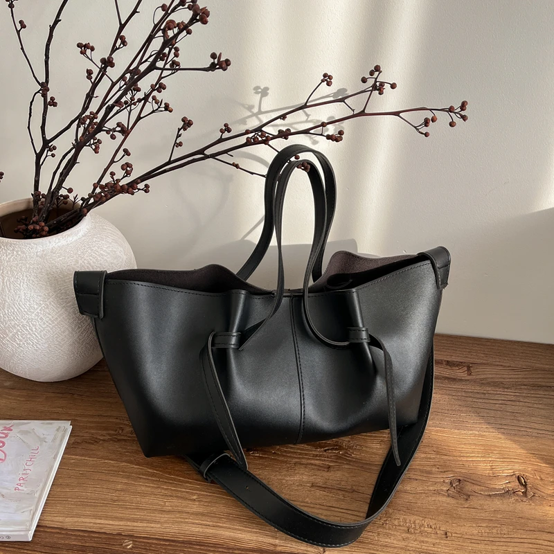 

Винтажная повседневная сумка через плечо из искусственной кожи для женщин, большая сумка-кроссбоди с магнитной застежкой, универсальная сумка-тоут на шнурке для поездок на работу и путешествий