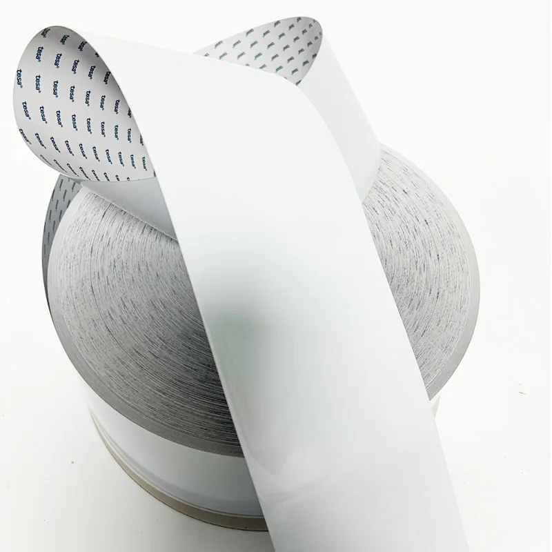 Szerokość 120 mm Tesa 6930 Biała folia do znakowania laserowego Klej do etykiet