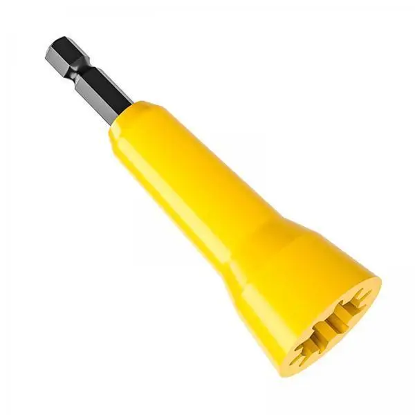 Compact Wire Connector Drill Attachment Rust Resistant Twisting Tool for Workshop and Garage Use
