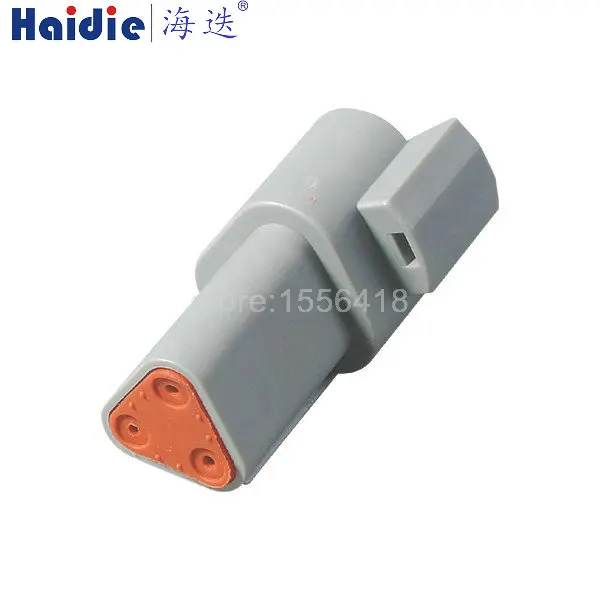 

1-20 sets Deutsch DT Series 3 Pins Waterproof Male Female Electrical Wire Connector plug DT04-3P DT06-3S DT04-3P-E004 DT06-3S-E0