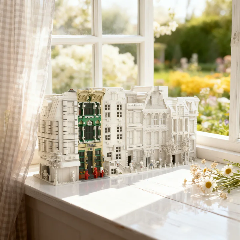 

2723pcs MOC Modular Building Stereo 54 Modular Streetscape Model Building Blocks Construction Toys Christmas Gifts Brick Kids