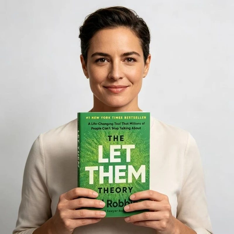 The Let Them Theory By Mel Robbins, Self‑Help Psychology Book, Life‑Changing Motivational Personal Growth Reading Book for Adult