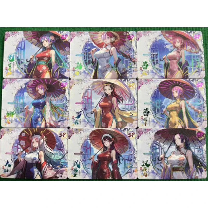 Anime japonés de una pieza Kozuki Hiyori zanahoria Yamato Nico Robin tarjetas coleccionables regalo de cumpleaños de Navidad juguete para niños