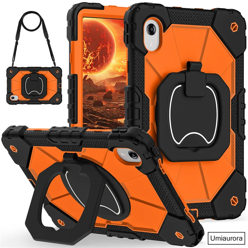 

Чехол-подставка с выдвижным кольцом для планшетов Lenovo Idea Tab 11 дюймов TB336FU TB336ZU Xiaoxin Pad 11" 2025 M11 TB330FU, ударопрочный, усиленный, с функцией подставки