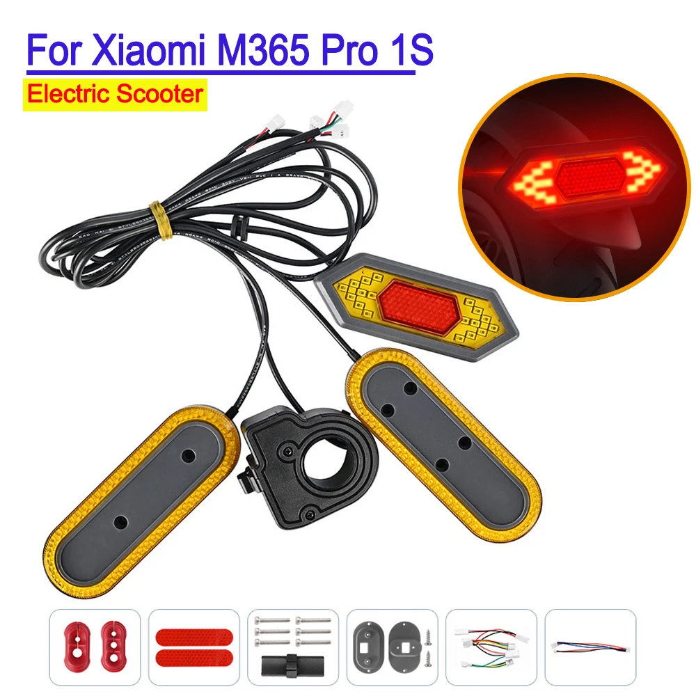 Electric Scooter Accessories Turn Signal Lamp for Xiaomi Pro 2 M365/M365Pro G30 Turn Signal Lamp Scooter Parts Accessories