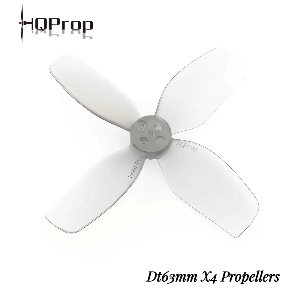 4PCS Hqprop Dt6mx4 (2 Positive And 2 Negative) Quad Propeller 2.5 Inch Is Suitable For Fpv Quadcopter Accessories