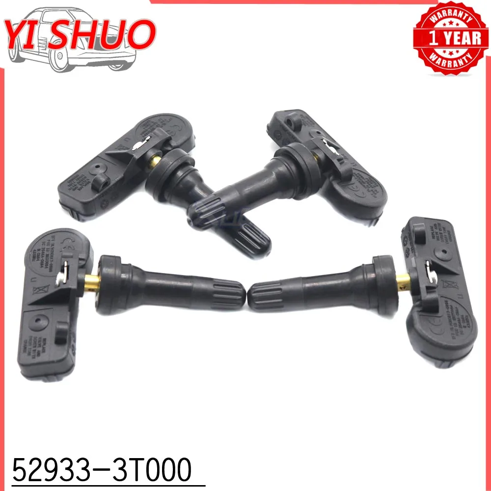 Автомобильный датчик давления в шинах 52933-3T000 TPMS системы контроля для Kia K900 QUORIS 2015-2017 529333T000 433 МГц