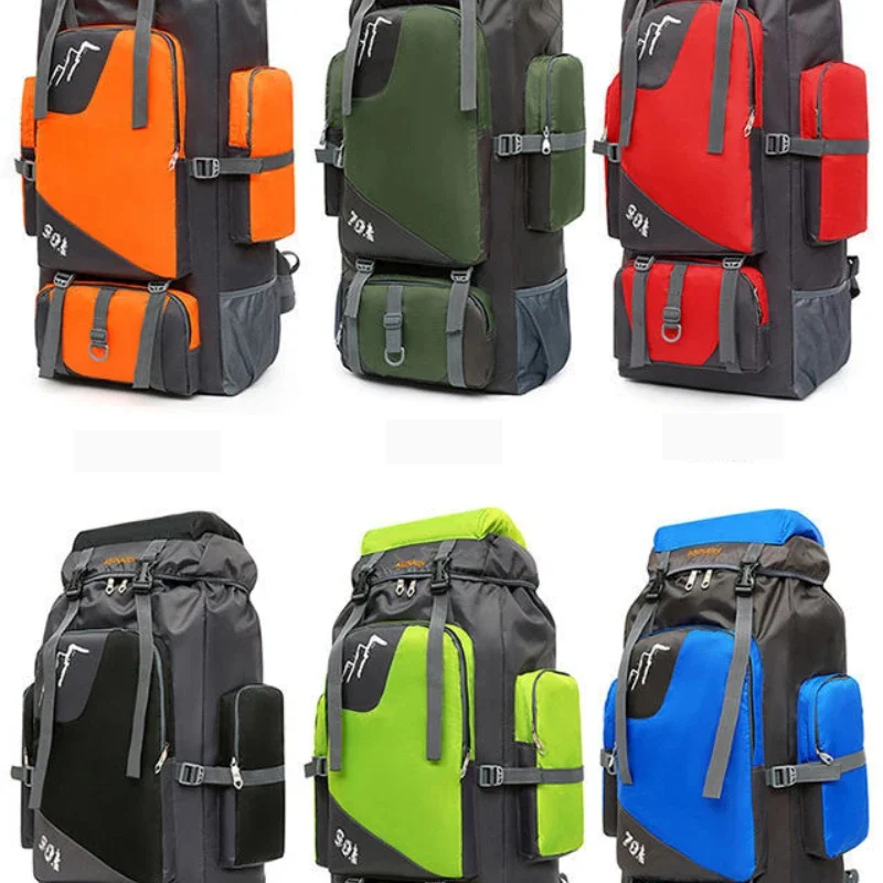 90L Unisex Waterproof Outdoor Sports Bag Travel Climbing Camping Pack Backpack Trekking Rucksack for Male Female