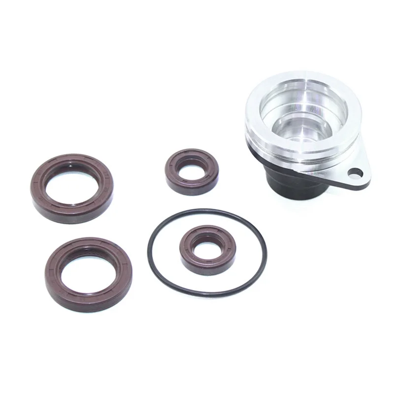 

OB-For Yamaha 2-Stroke 15/18 HP Outboard Engine Crankshaft Lower Oil Seal + Housing 63V-15396-01-94