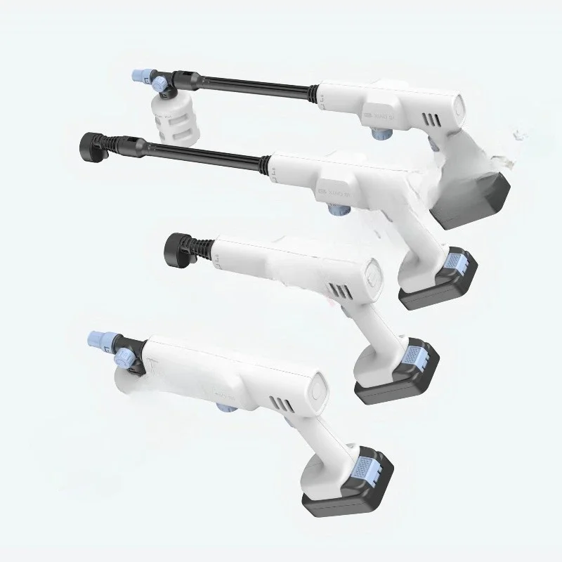 

Wireless lithium battery high pressure car washing machine household portable car motorcycle air conditioner garden cleaner