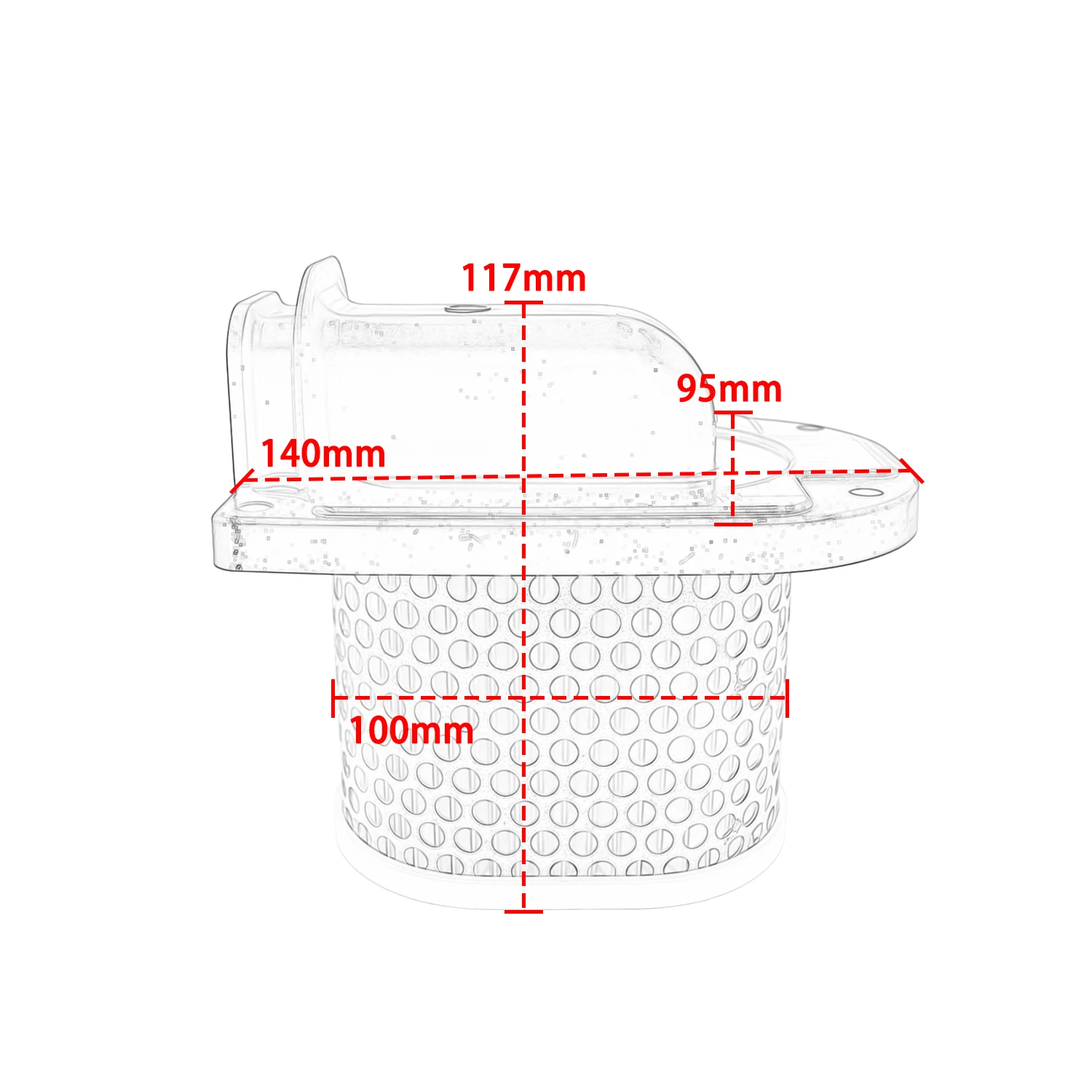 Air Filter Element Good Quality For Yamaha XTZ 750 H 1989-1997 N 1990-1993 Super Tenere Replacement Motorcycle Accessories