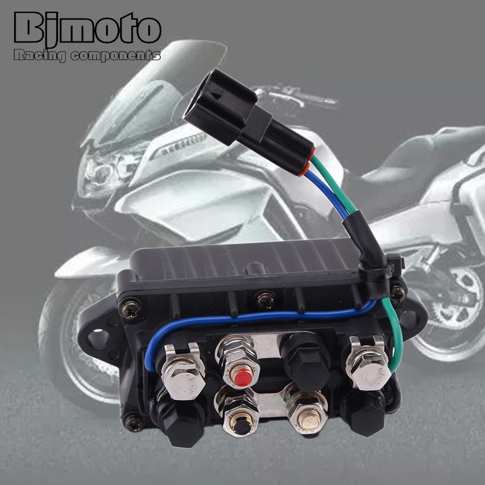 

Solenoid Ignition Switch Starting Relay Fit For Yamaha 63P-81950-00 F25D F40D F40 F40F F40G F40H F60C F60 F75 TLR TJR F60F F70