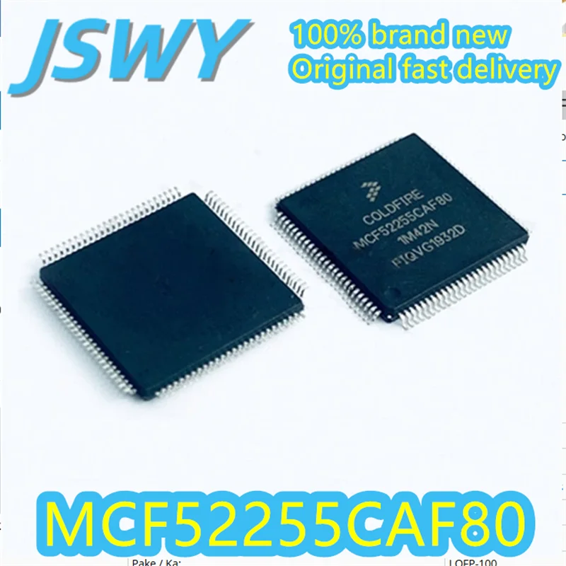 

(1/30 pieces) MCF52255CAF80 SMD LQFP-100 Brand new original 32-bit microcontroller - MCU microcontroller Spot delivery fast IC