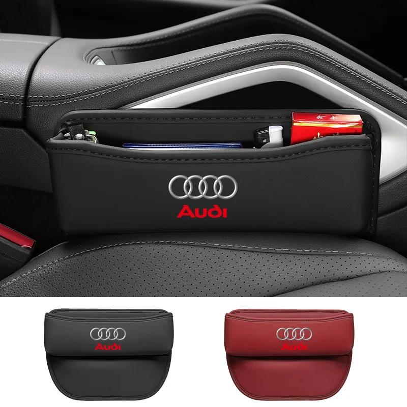 

Car Seat Crevice Gaps Storage Auto Seat Organizer Gap Slit Filler Holder For Audi S5 S6 S7 S4 S8 TT TTS A4 B8 A3 B6 A6 C7 C6 B7