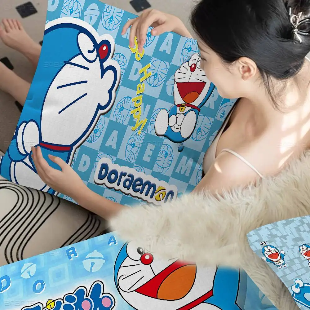 Japan D-Doraemon Lucky Dragon pillow cover sofa cushion cover home room decoration children gift