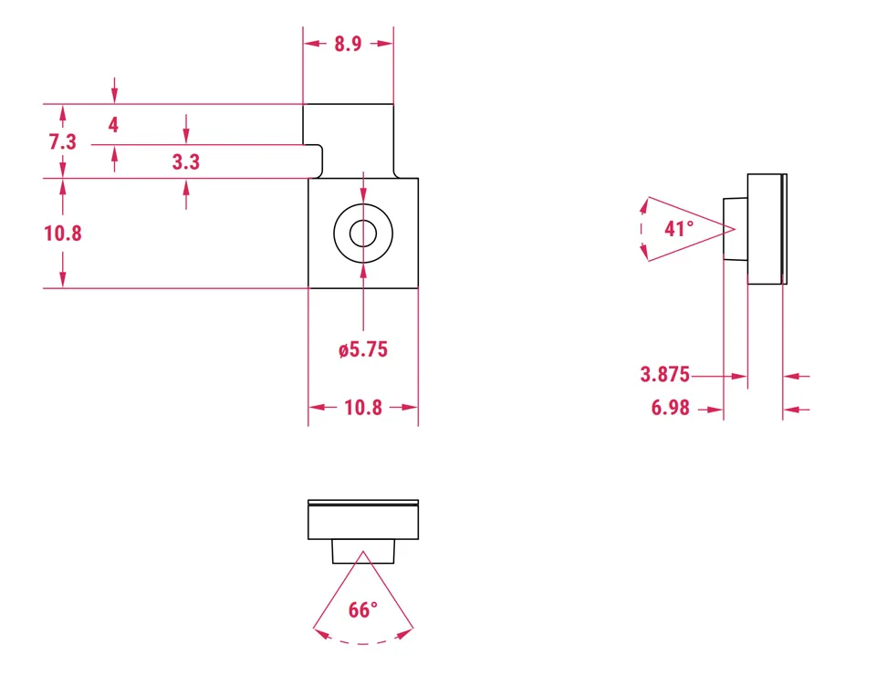 Raspberry Pi カメラモジュール 3 センサーアセンブリ、オートフォーカス、IMX708 センサー、75/120 FOV、ナイトビジョン機能選択可能